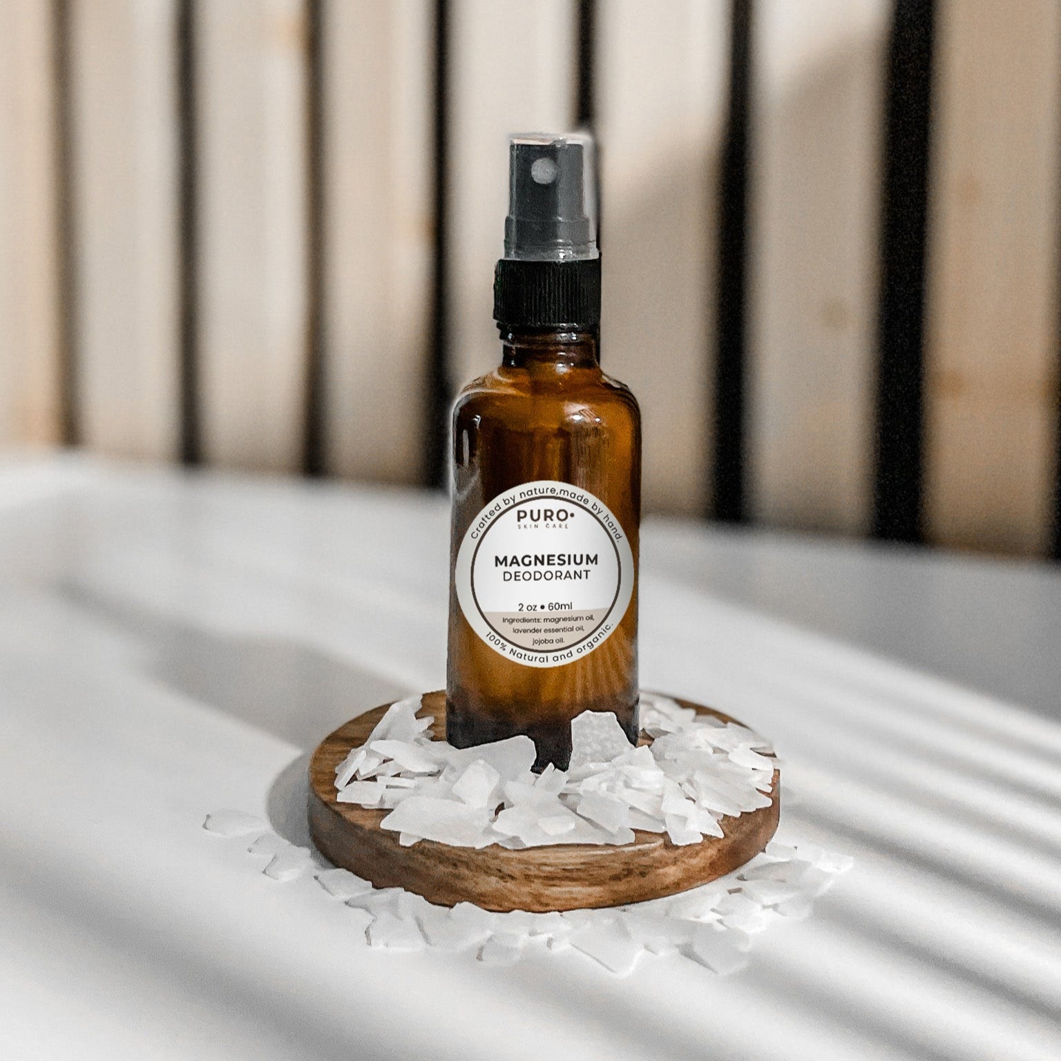 Desodorante de spray natural